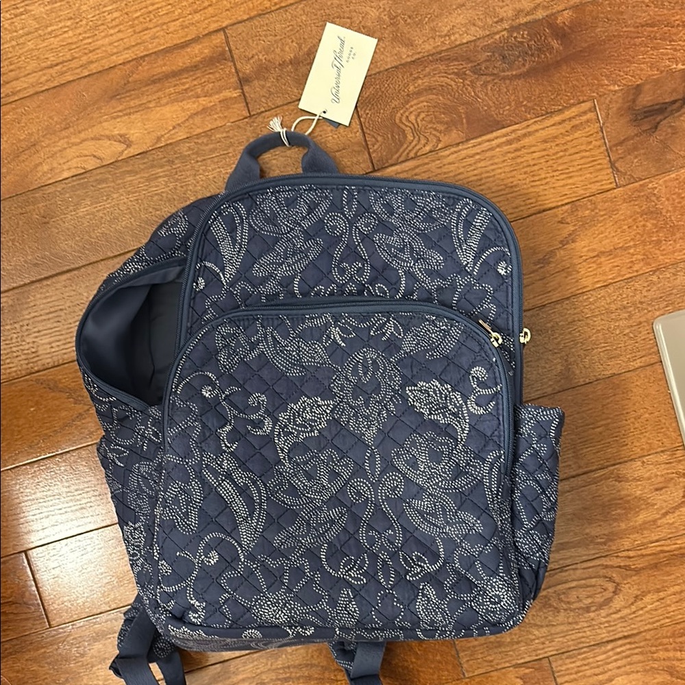 Universal Thread NWT Navy Blue Quilted Backpack